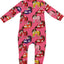 Long-sleeved jumpsuit with horses