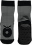 Non-slip ankle sock with a large apple