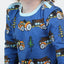 Long-sleeved all-in-one with tractor