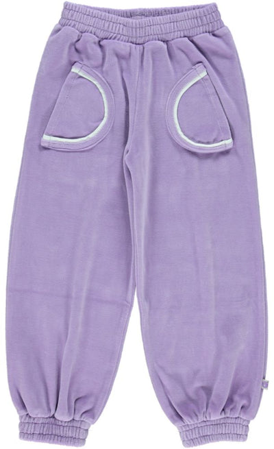 Velour trousers
