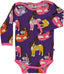 Long-sleeved horse bodysuit