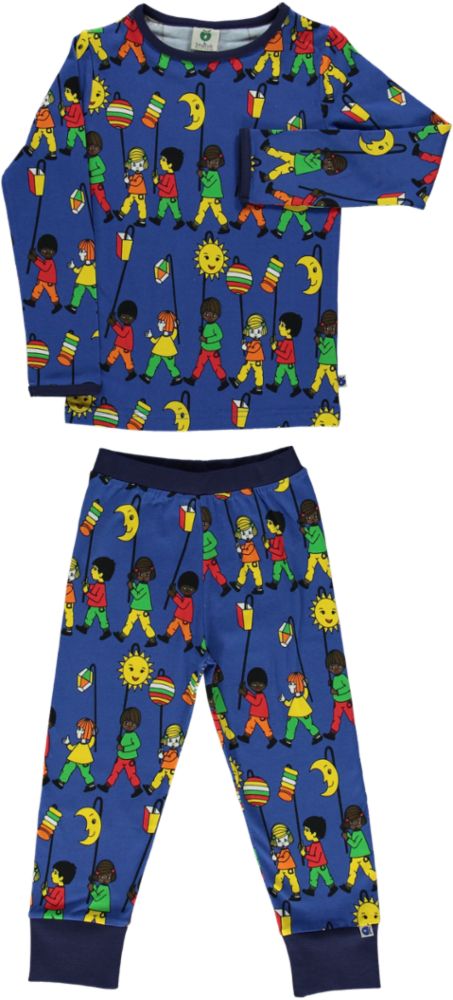 Kids pajamas with lanterns