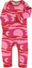Long-sleeved all-in-one with sun and moon