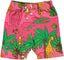 Legging shorts with jungle print