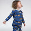 Long-sleeved all-in-one with tractor