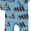Long-sleeved all-in-one with penguins