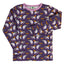 Long-sleeved top with badger and squirrel