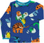Long-sleeved dinosaur top