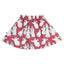 Skirt with ghosts