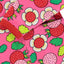 Sweatshirt dress with strawberries