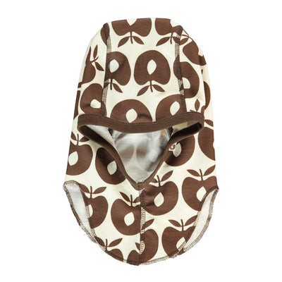 Balaclava in wool blend with apples