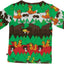 Long-sleeved blouse with forest animals