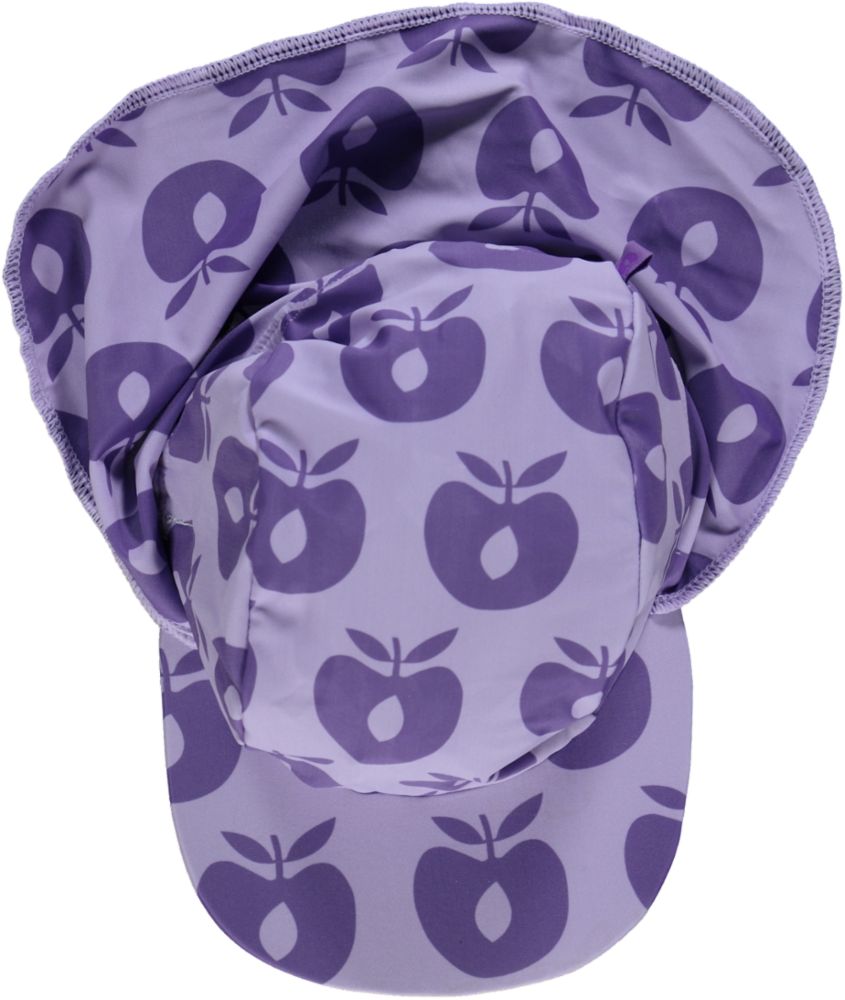 UV sun hat with apple print
