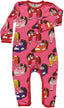 Long-sleeved jumpsuit with horses
