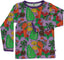 Long-sleeved vegetable top