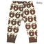Wool blend leggings with apples