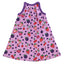 Sleeveless dress with berries