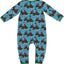 Long-sleeved all-in-one with reindeer