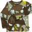 Long-sleeved blouse with zoo animals