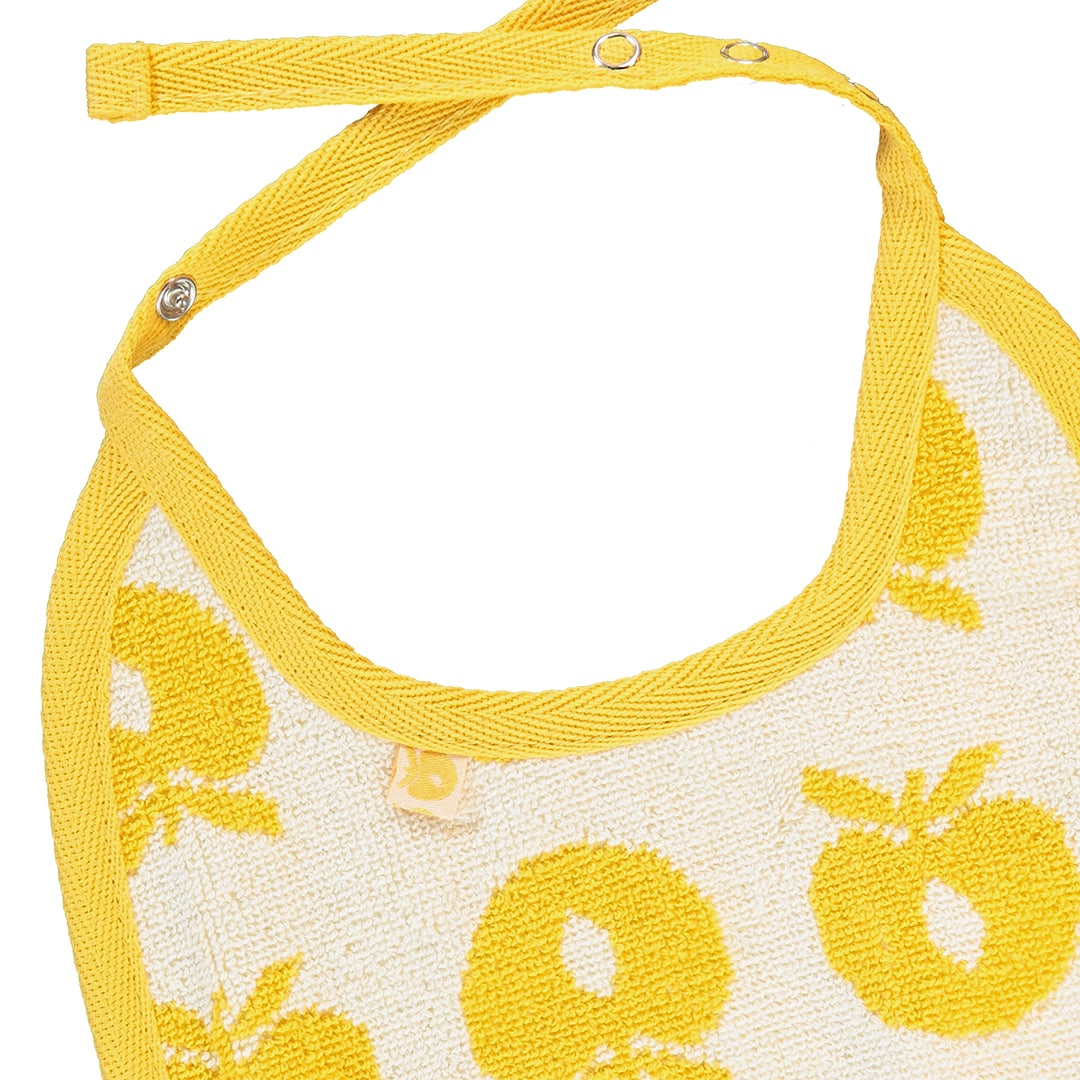 2-pack small bib with apples