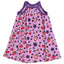 Sleeveless dress with berries