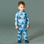 Long-sleeved all-in-one with penguins