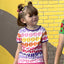 T-shirt med mini retro æbler