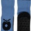 Non-slip ankle sock with a large apple