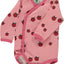 Long-sleeved bodysuit for newborns with apples