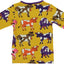 Long-sleeved blouse with cows