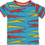 T-shirt with crocodiles