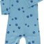 Wool-blend bodysuit with apples