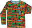 Long-sleeved top with cars