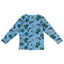 Long-sleeved hedgehog blouse