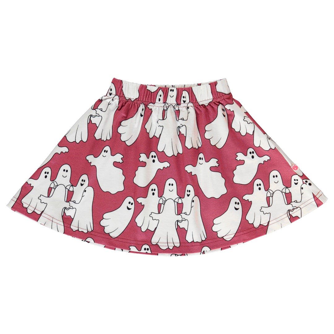 Skirt with ghosts
