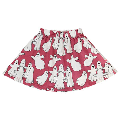 Skirt with ghosts