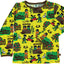 Long-sleeved top with garden