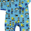 Long-sleeved jumpsuit with playing children