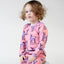Long-sleeved bodysuit with deer