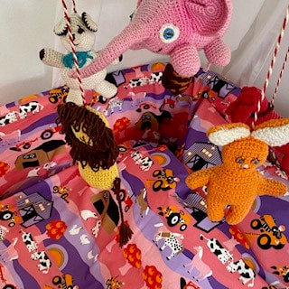 Junior bedding 100x140cm with Landscape