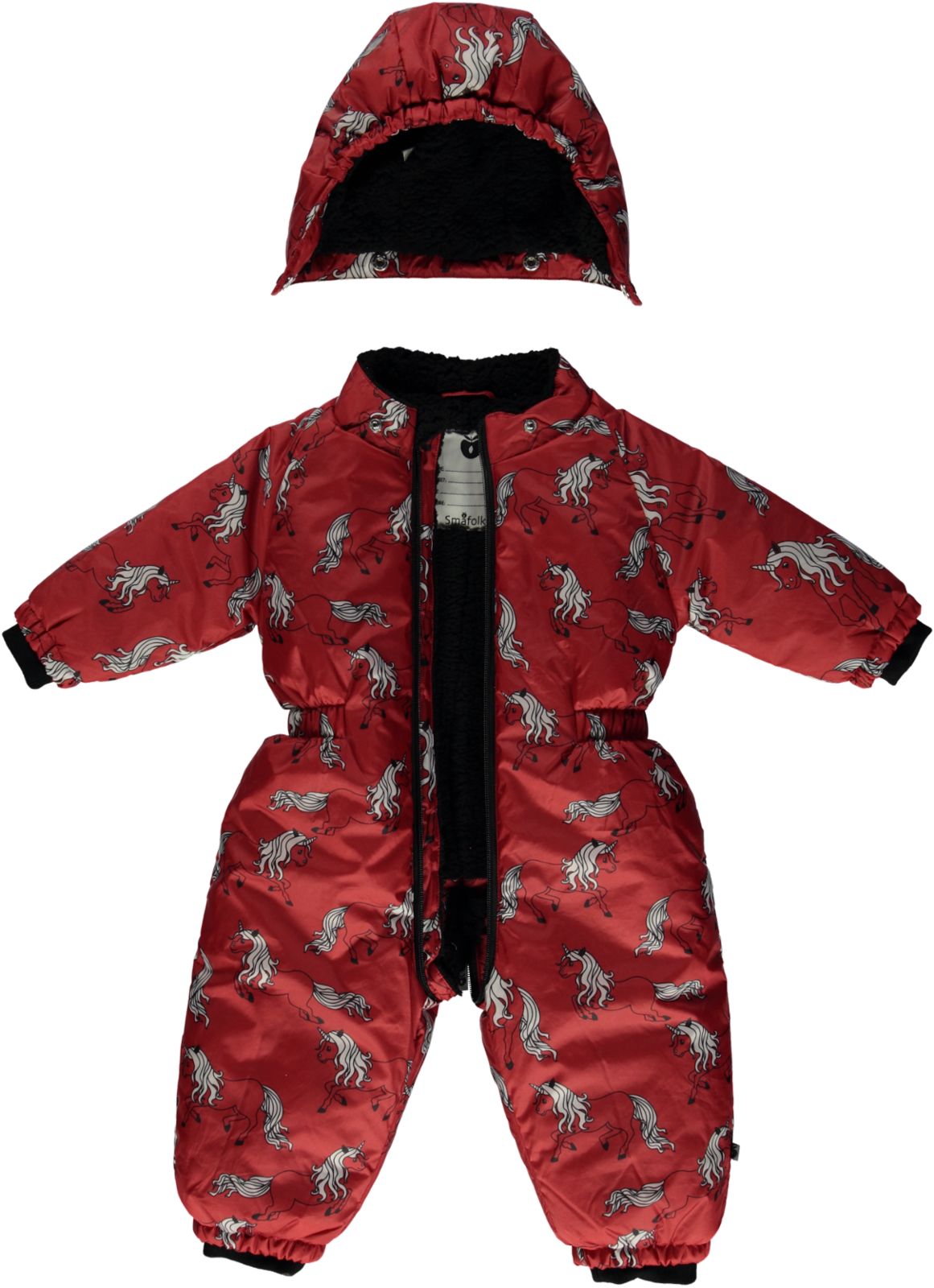 Baby unicorn snowsuit